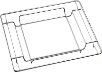 Gaggenau GN010330 — Адаптер для контейнеров и жаровни Gastronorm